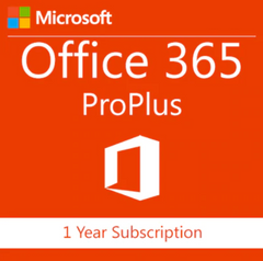 Office 365 E3 - 1 Year Subscription Account 5 Devices (Windows and Mac)
