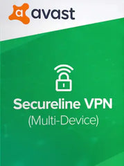 Avast VPN - 5 Devices, 1 Year License (PC,Mac,Mobile)