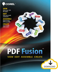 Corel PDF Fusion (Windows) 1 Activation - Lifetime